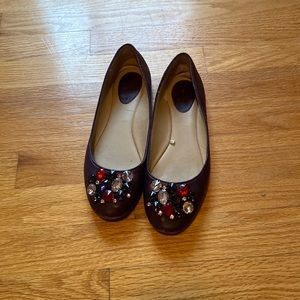 Uterque leather ballerinas -size 38 EUR